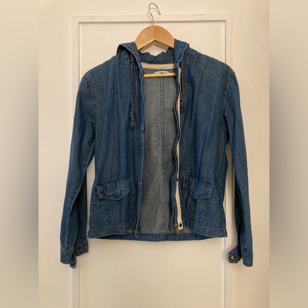 Jun & Ivy Denim Hoodie Jacket